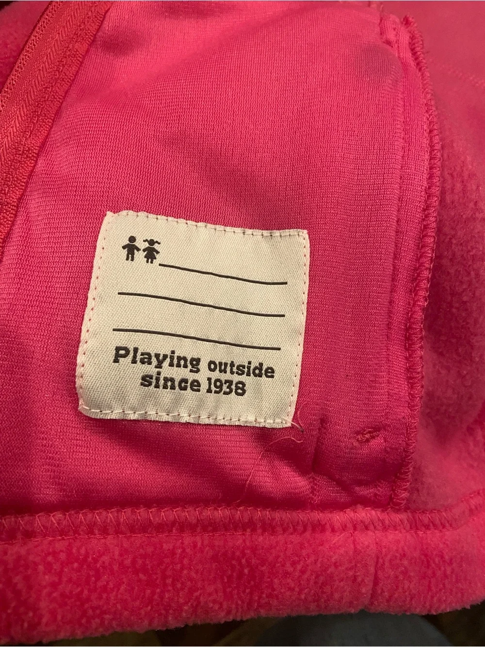 Columbia Pink Girls' Fleece Jacket size XS 6-6X - Picture 5 of 6